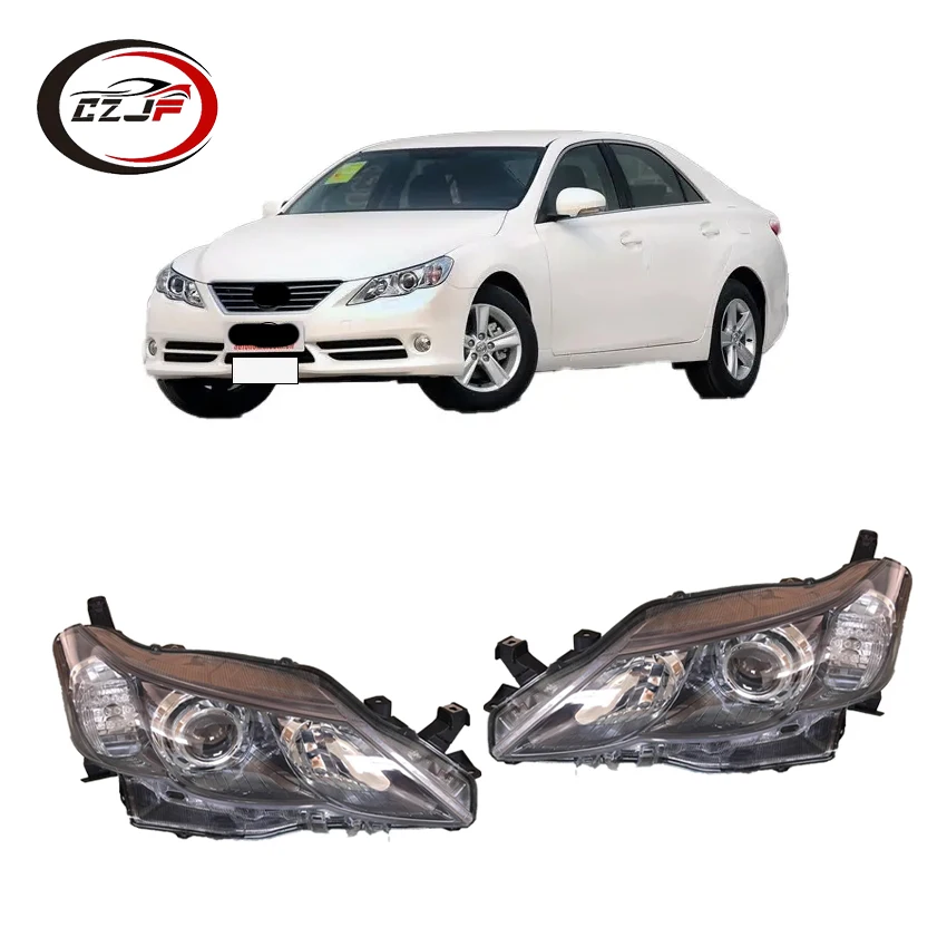 CZJF Синий Ближний свет ксеноновая фара для Toyota Reiz 2010 2011 2012 2013 OE 81170-0P040 81130-0P040