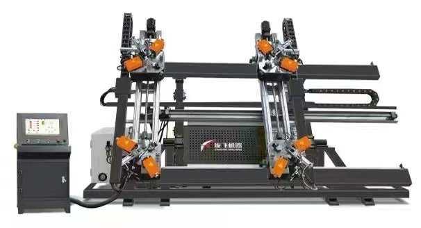 Jinan CNC Four Head Corner Forming Machine for Aluminum Window & Door
