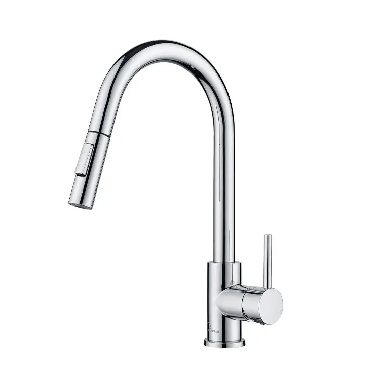 High Quality Smart Kitchen Tap Rotatable Pull Down Kitchen Faucet  Touch Kitchen Faucet