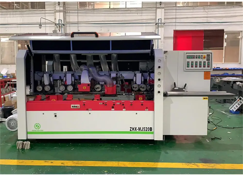 Industry Mill Four Side Planer Saw for Square Timber Electric Lifting