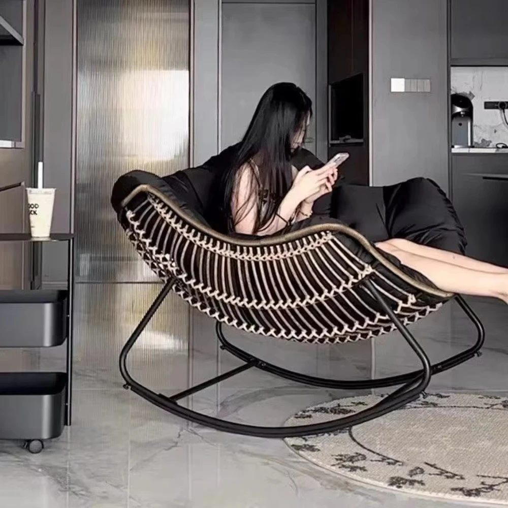 Best Leisure Sofa Chair Ottoman High Quality Modern Designer Indoor Rocking Furniture