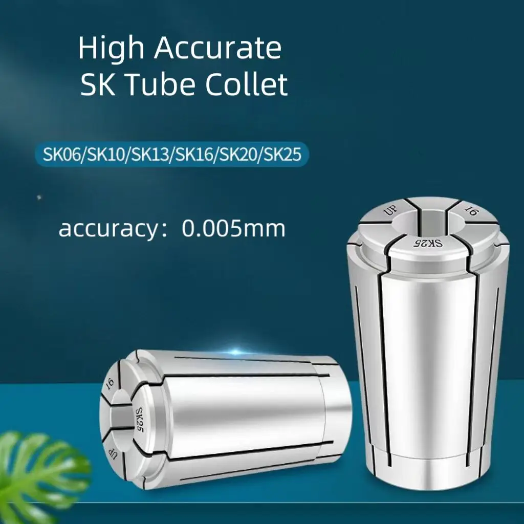 DIN69871 High Precision and speed SK 6/10/13/16/20/25collet chucks cnc lathe BT SK collect chuck adapter