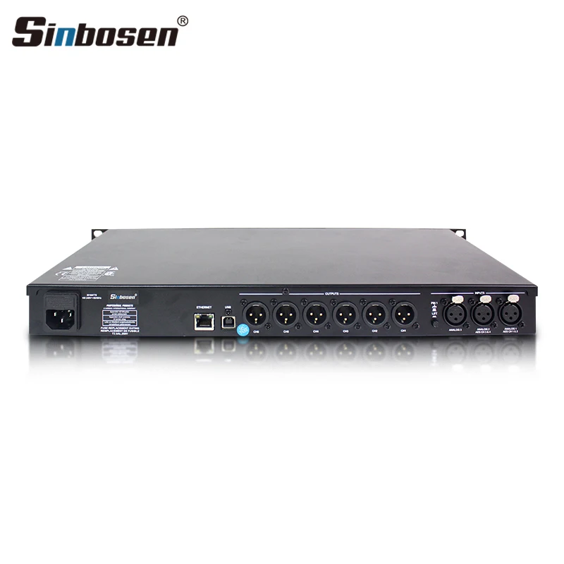 V-360 24-bit AES Karaoke Digital Signal Processor 3 x 6 Oem Professional Audio Processor with Narrow Notch Capabilities