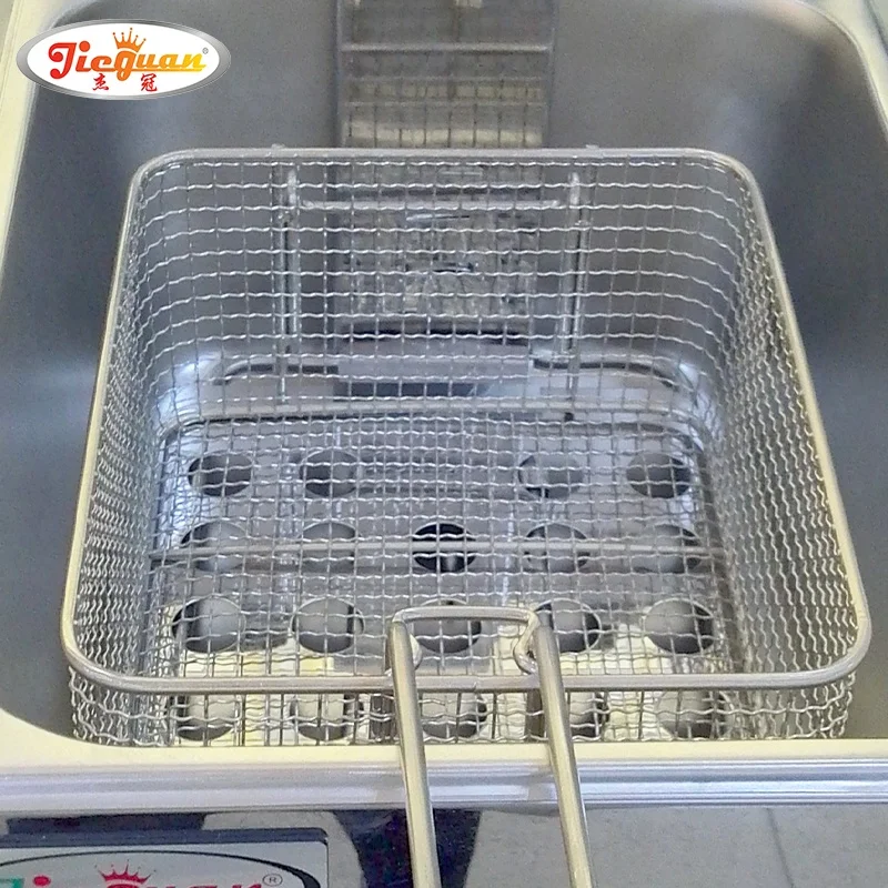 counter top  6 Liters  1 tank electric Deep Fryers Commercial  French Fries Deep Fryer Machines