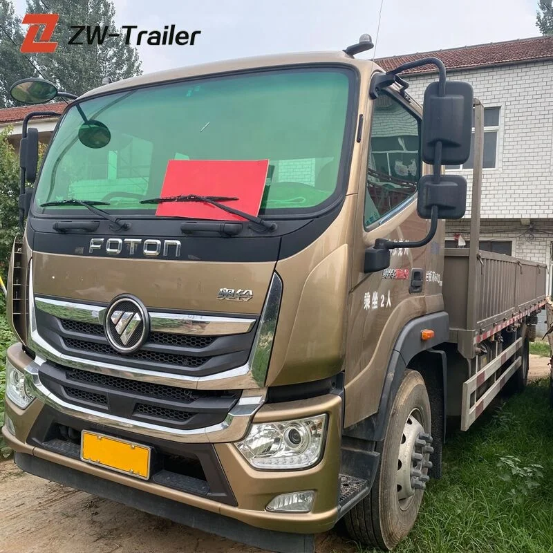  Подержанный DongFeng 4X2 легкий грузовик 6 тонн на