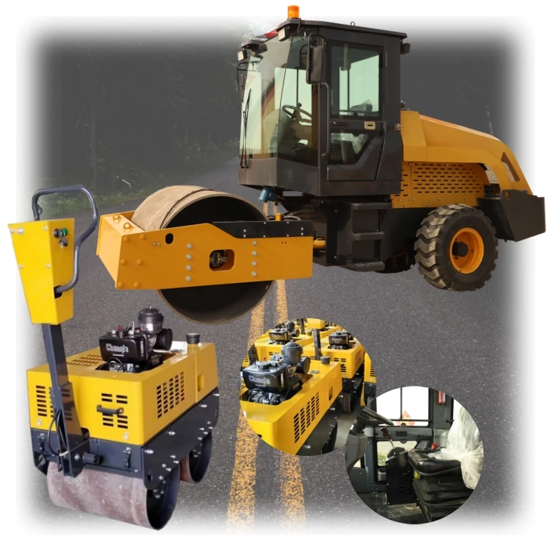 Double Drum Mini Road Roller Price of Road Roller in India Single Drum Road Roller for Sale