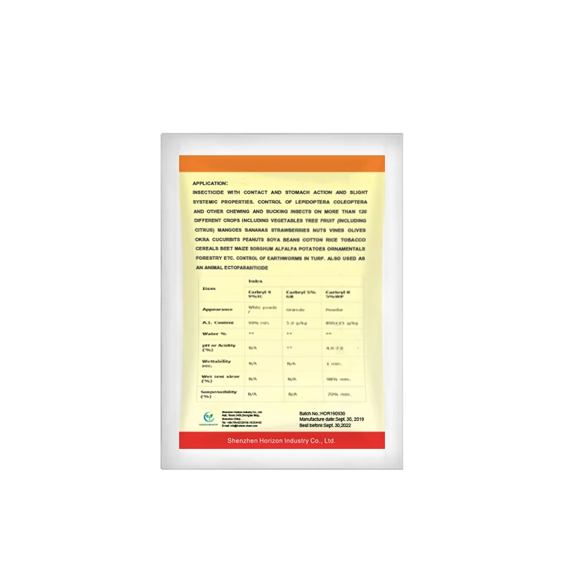 Wholesale Carbaryl 98% TC 50% 85% WP  Insecticide Fruits Plants Trees Vegetabels Killer Price