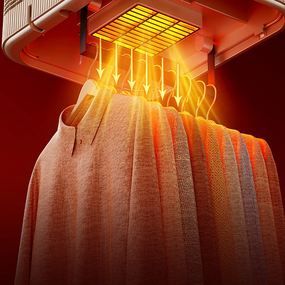 IMYCOO New Design Compact Fast Heater Electric Clothes Dryer New Innovation UV Portable Clothes Dryer Machine For Houeshlod