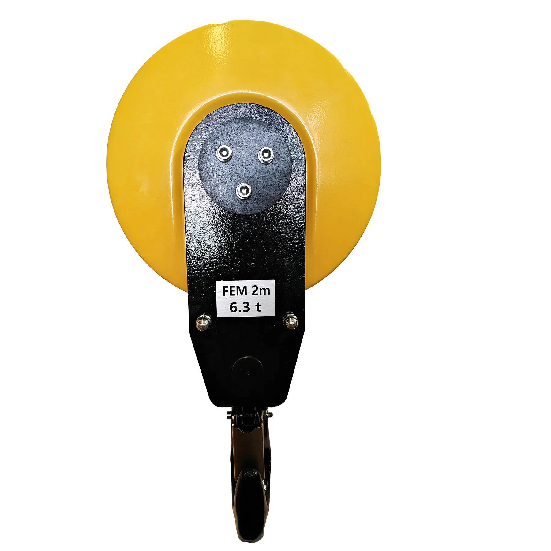 10 ton Fully Enclosed Gear Type Bottom Block Single Hook Pulley Blocks Crane Hook with Safety Latch