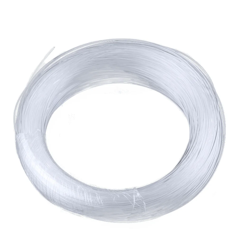 3mm diameter solid core fiber cable optical side emitting glow fiber optics