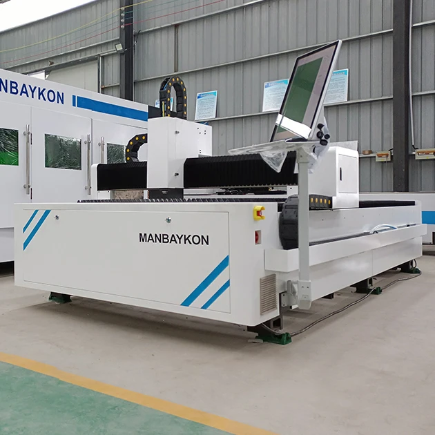 Raycus IPG MAX 1000W 3015 single table fiber laser plate cutting machine