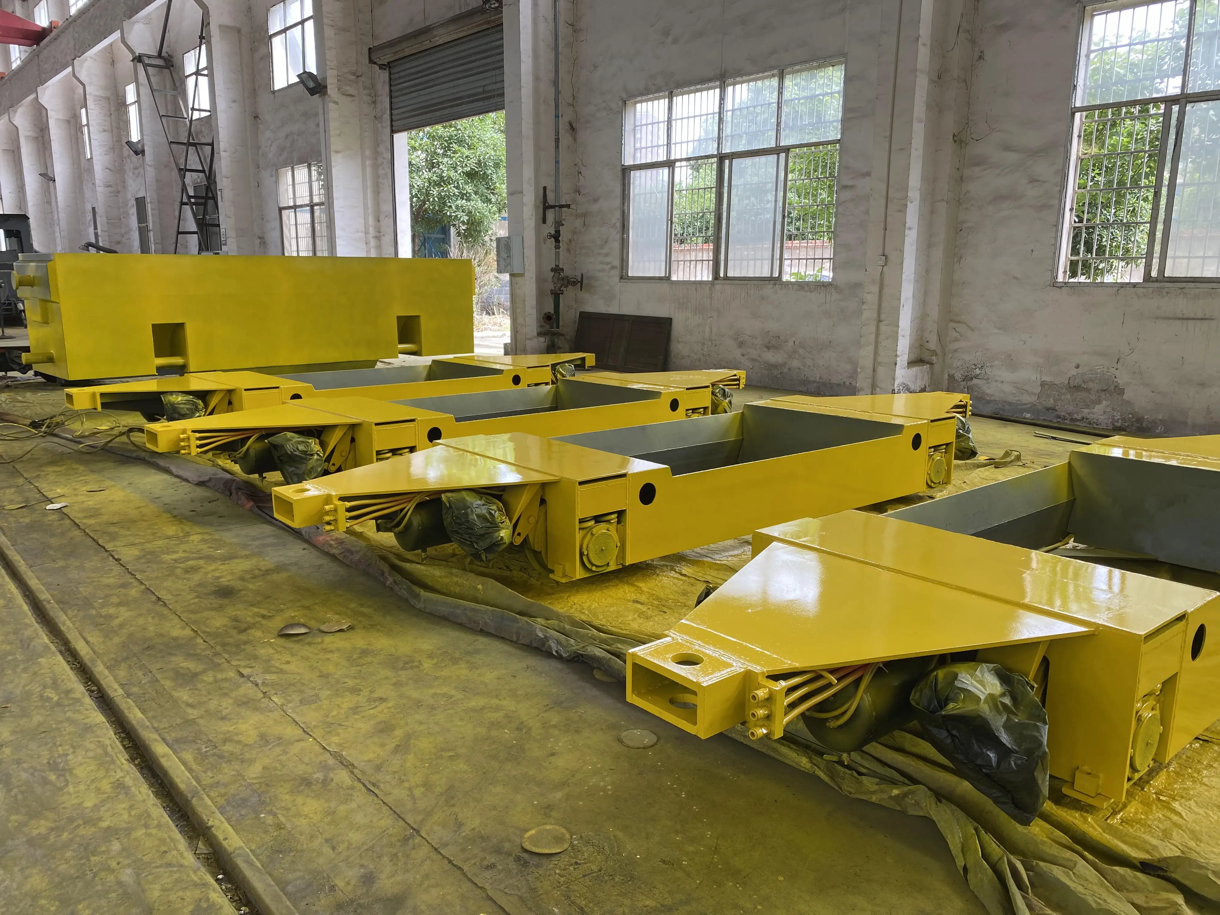 12T Underground Electric Lithium Battery Locomotive, Mining and Tunnel Accumulator Tractor