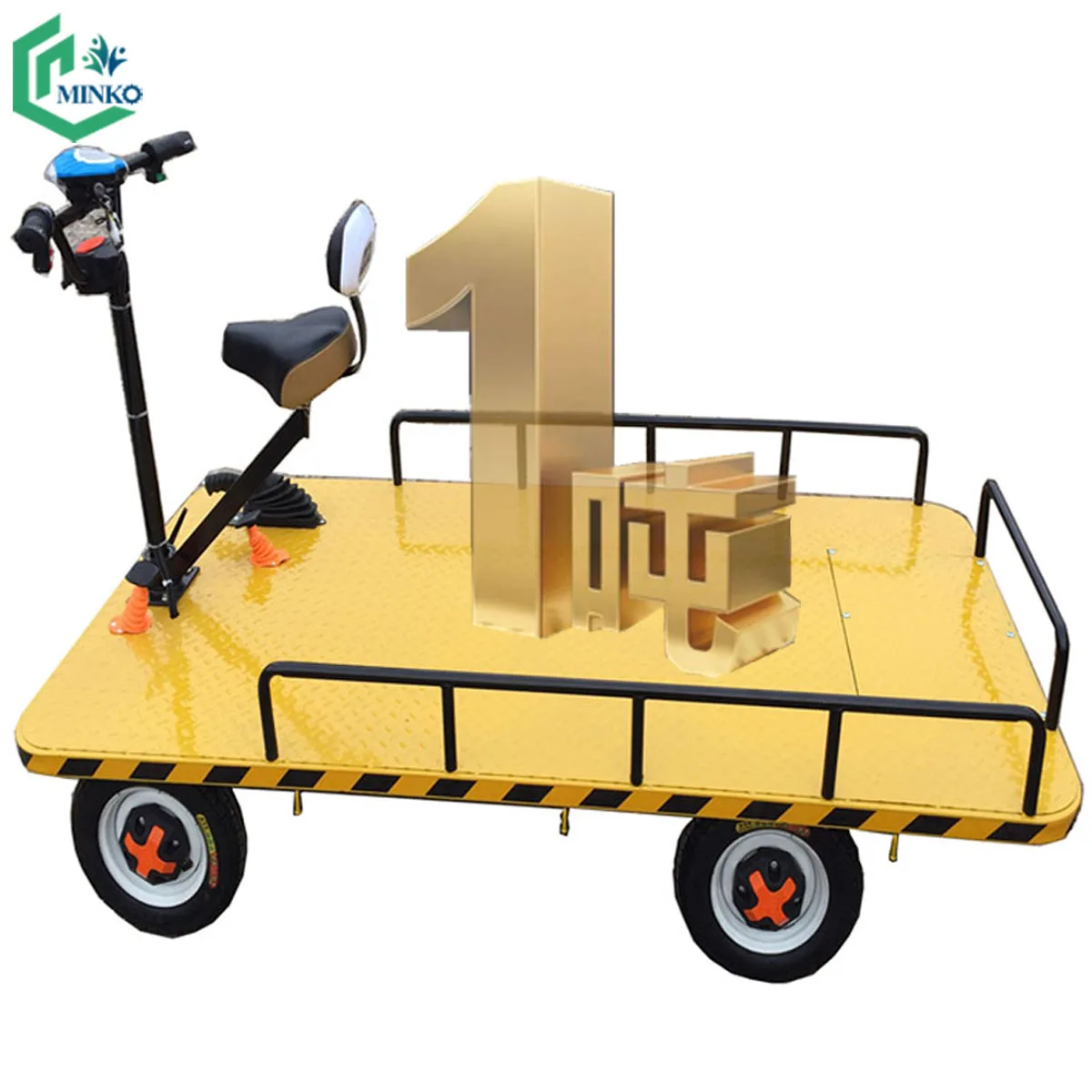 Electric Tricycle Cargo Carrier Platform Trolley Prices  Electric Flatbed Powered Trolley