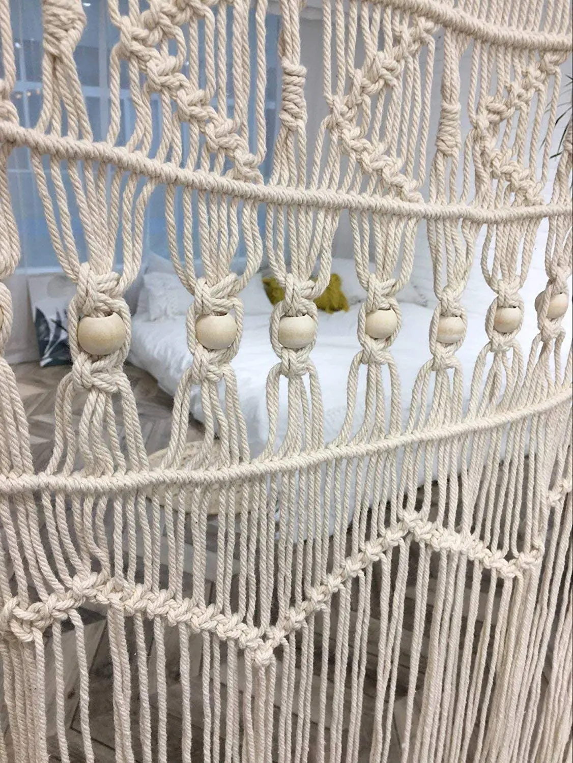 Macrame door Curtain large Wall Hanging Tapestry Curtains Bohemian Wedding Decor Woven Tapestry