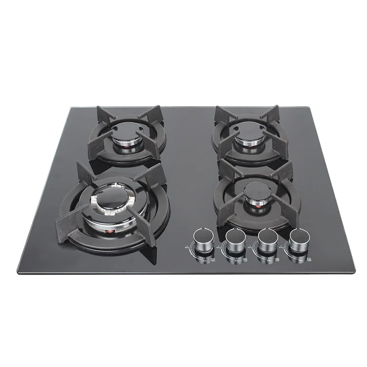 4 Burners Cook Tops Recessed Stove Gas Cooker Built in Gas Hob Kitchen 4 Burners Stoves Counter Top Gas Hob