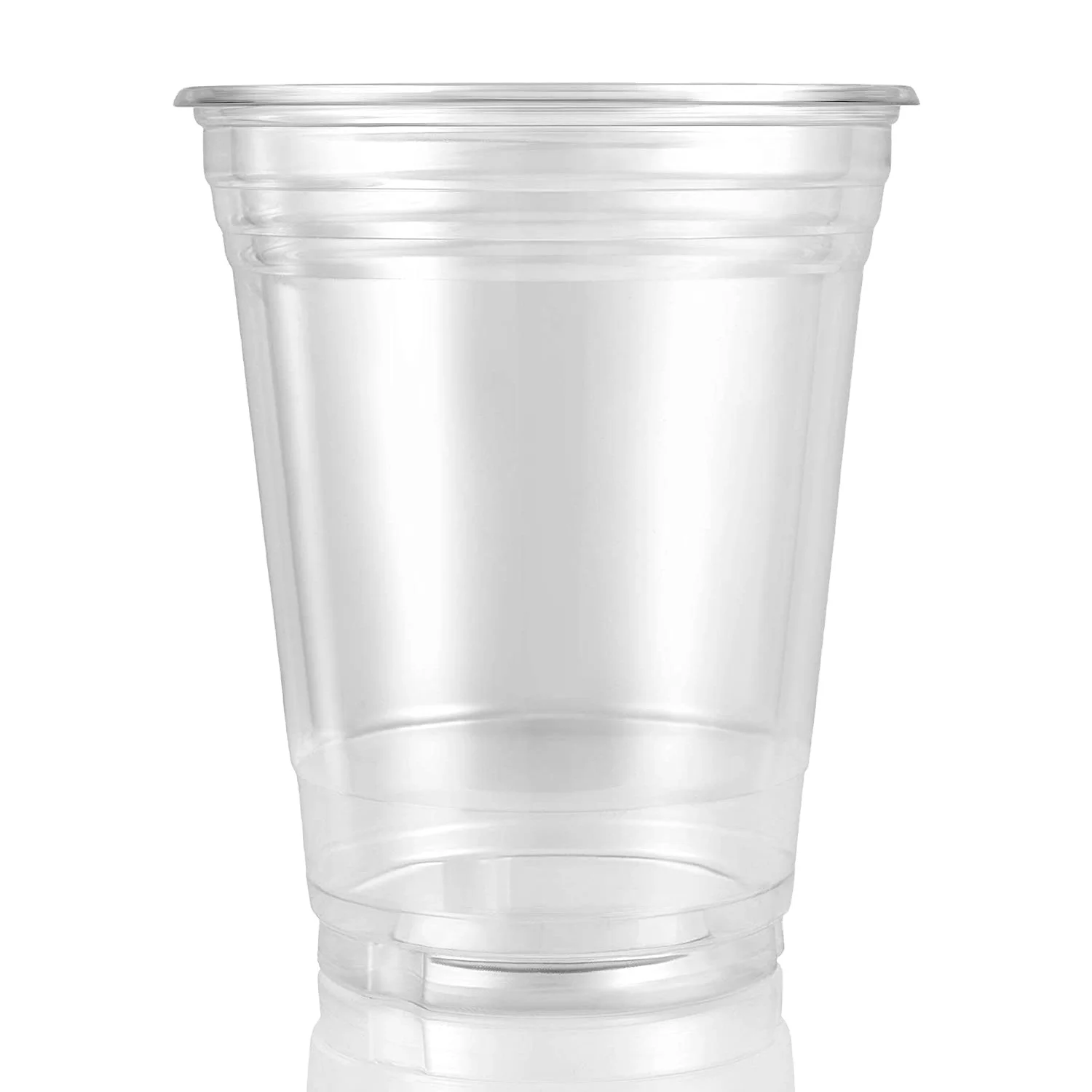 High Quality Mass Customization Wholesale Transparent PET Disposable Plastic Cups With Lids For Cold Drink Juice Drink Cups Can