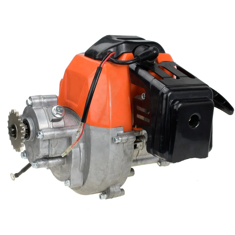 HIAORS 2 stroke engine 43-49cc 20T gear reduction transmission box for mini ATV  pit bike engine motorcycle parts