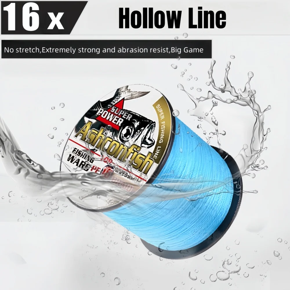 16 Strands Super Strong  UHMWPE fibre 1.0-2.0 mm Spectra  Kite Surfing sport line Braided Multifilament Fishing Line