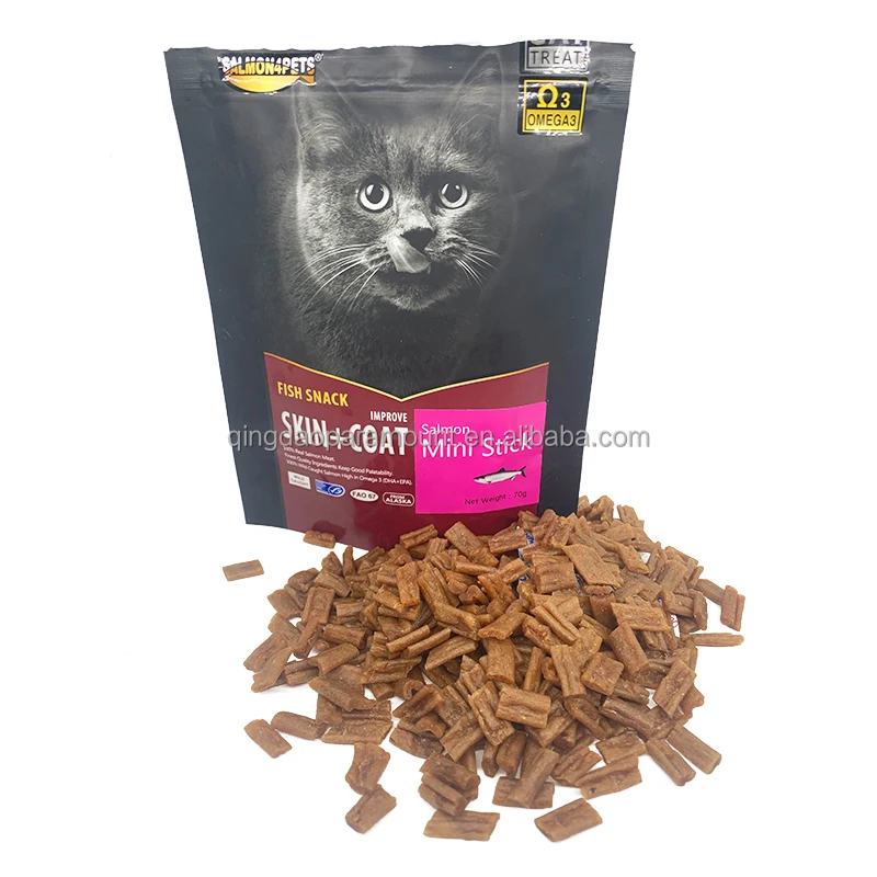 
Super Premium Quality Cat Treat Salmon & Biscuit Organic Cat Snack Biscuit For Dogs Oem Private Label 