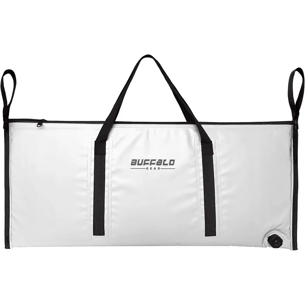 Buffalo Gear pescaria fishing stuff equipment 40*18in thermal insulation beach Fish Cooler Bag fishing gear and accessories