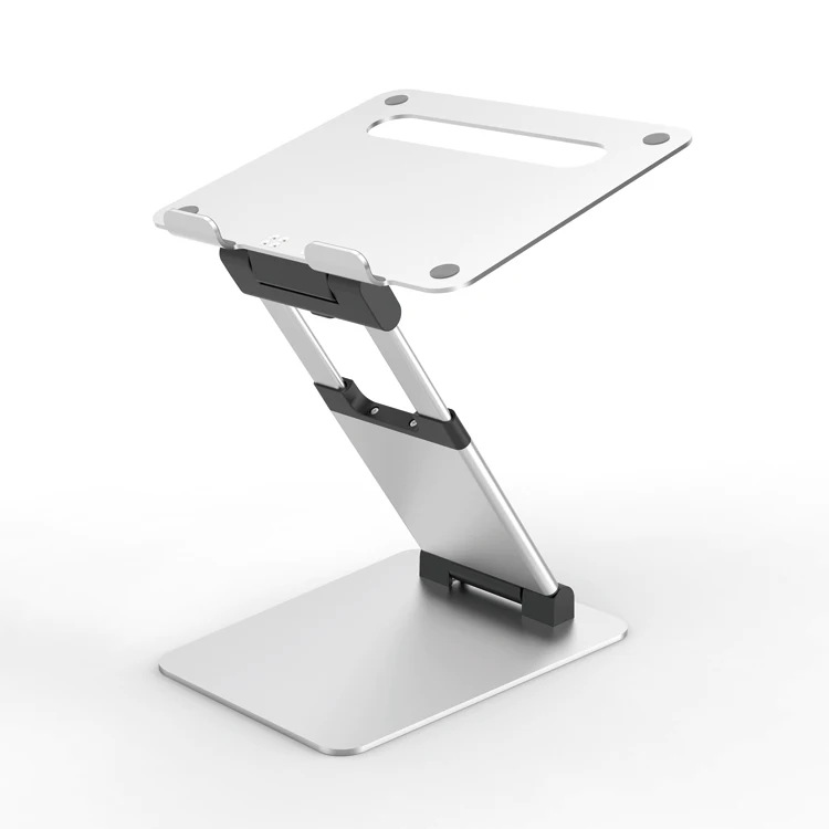 Great Roc Office Solutions Aluminum Ergonomic Notebook Laptop Holder Standing Workstation Laptop Lap Desk Portable Laptop Stands
