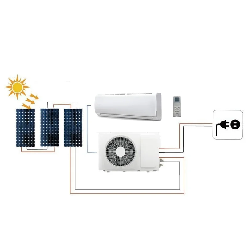 Solar Hybrid Air Conditioner Split PV Direct Dc Inverter 18000 BTU