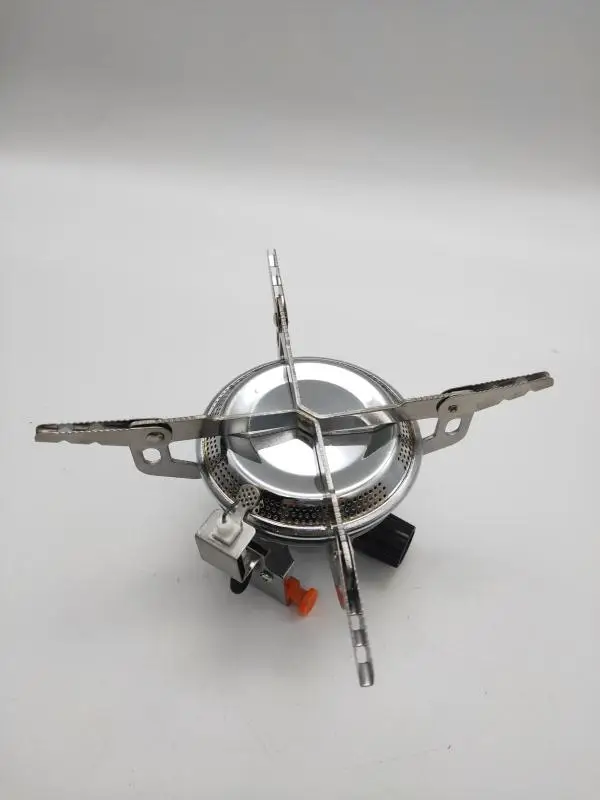 
New arrival one-piece portable outdoor folding mini gas camping stove 