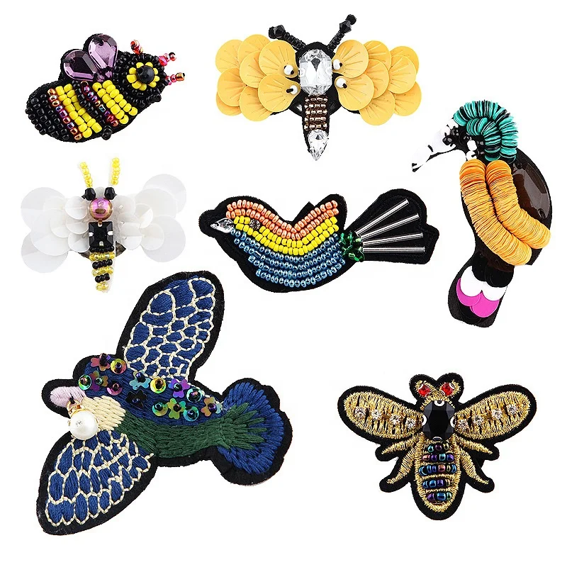 Уникальный дизайн, наплечный рукав со стразами, разноцветные блестки, украшение из бисера, вышивка