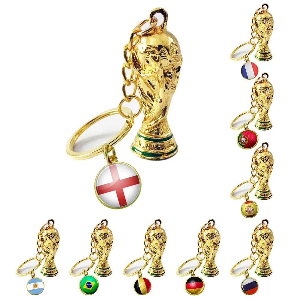 Football souvenir Key Chain World Up Backpack Accessories Gifts Soccer Gift Air Freshener Car Interior 2022