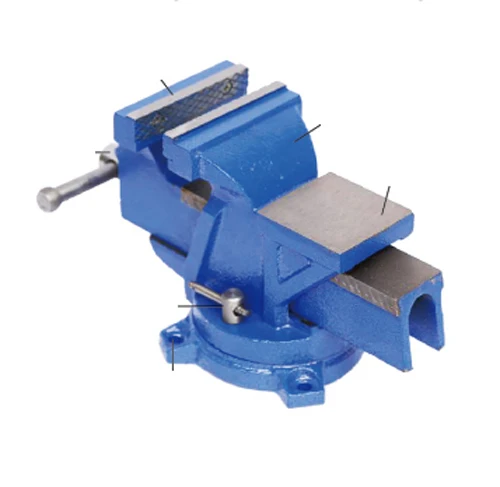 High quality ultra light  bench vise with anvil