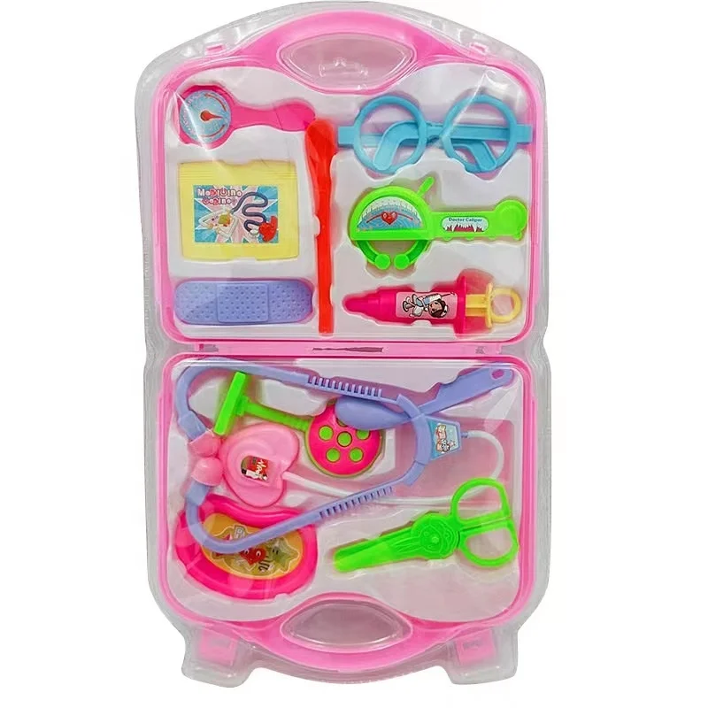 Doctor Role play Dental tools set plastic pretend play medical toys for kids indoor toy