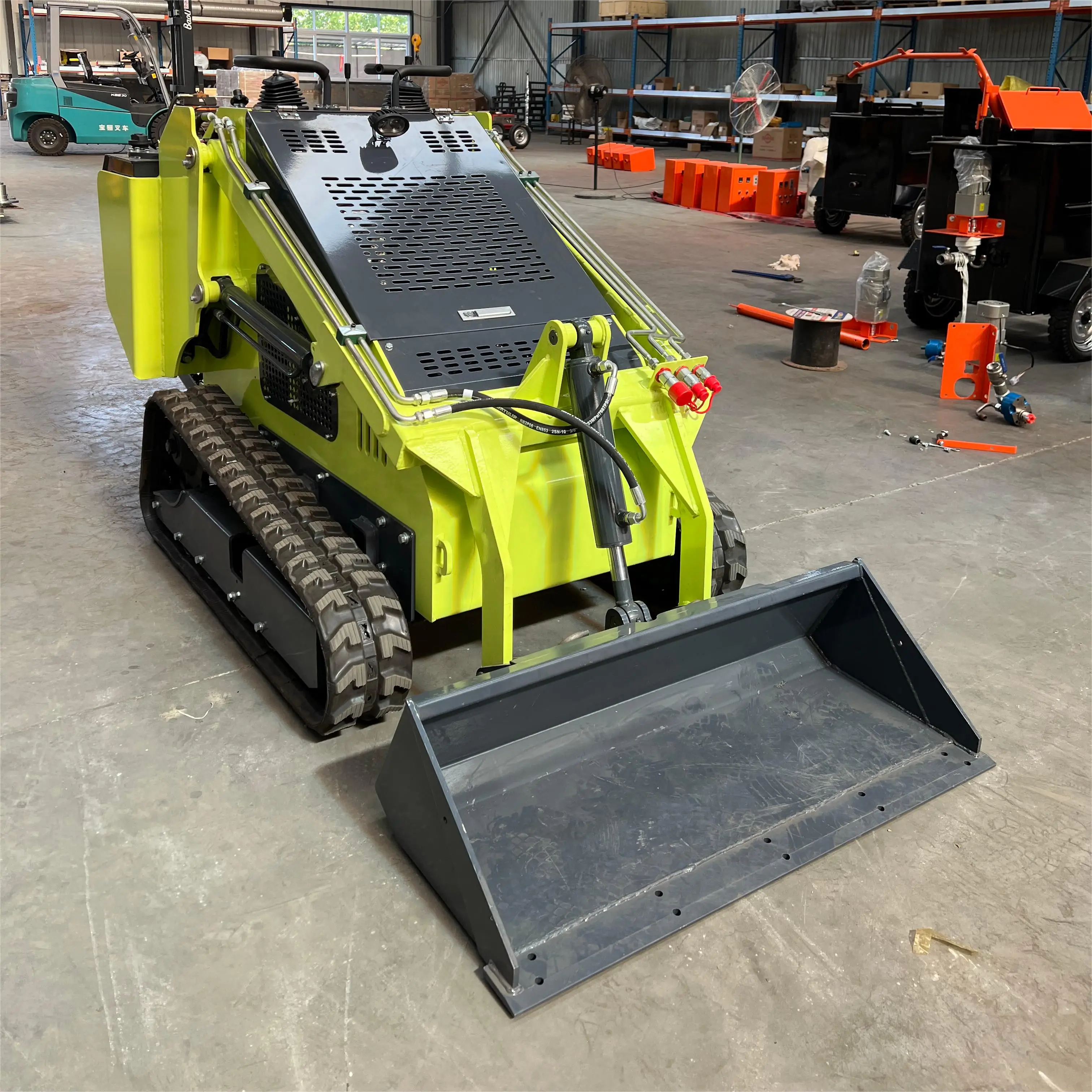 Free Shipping Wheeled Skid Steer Loaders EPA Euro5 Compact Tracked Skid Steer Loaders