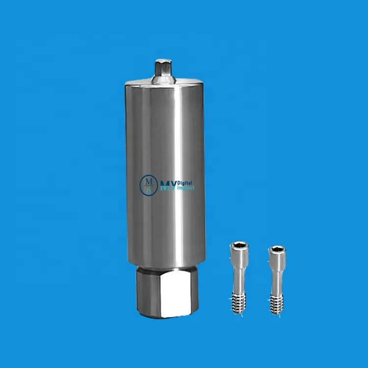 Neodent GM implant  Compatible CADCAM dental 10mm  titanium premilled  blank abutment
