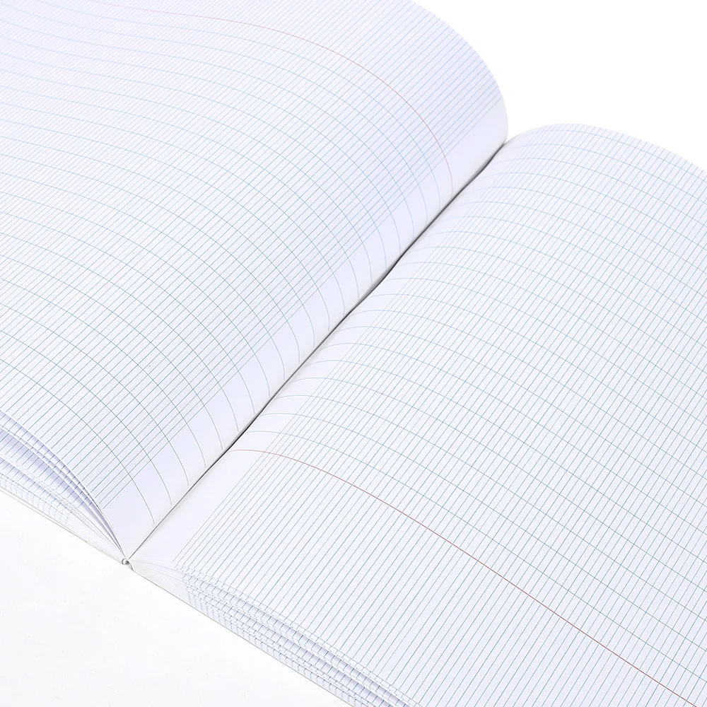 Mutual trust A4 notebooks Legal Pads, French-Ruled Format Writing Pads,Flip up wrapped-ridge Glue Binding Notepad with 80 Sheets