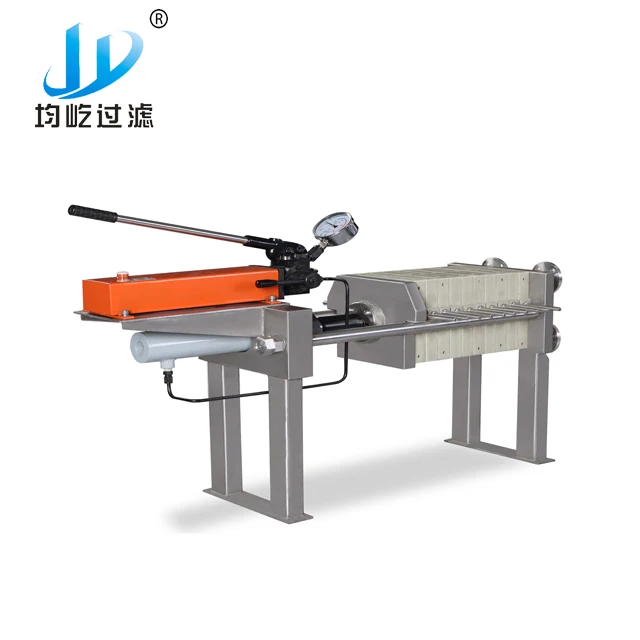 Movable filter press machine for laboratory teste de filtro prensa