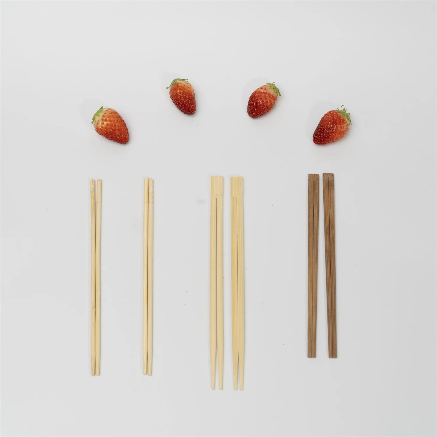 Premium 24cm Disposable Bamboo Chopsticks Personalized Eco-Friendly Paper Wrapped Custom Logo Chopstick Wholesale