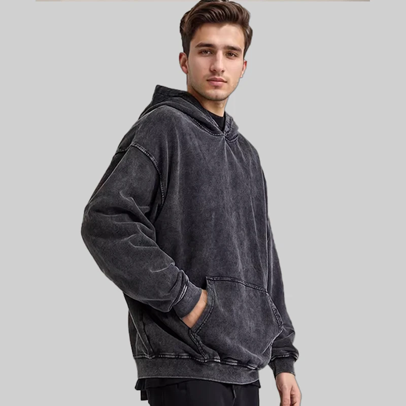 New custom printing embroidery logo for unisex 400 gsm hoodie customize blank casual oversized hoodies 400gsm