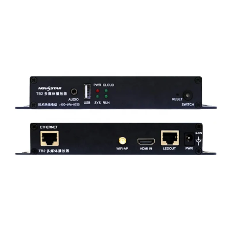 Novastar TB2 серии видеопроцессор светодиодный дисплей контроллер экрана экономичный синхронный/асинхронный отправка
