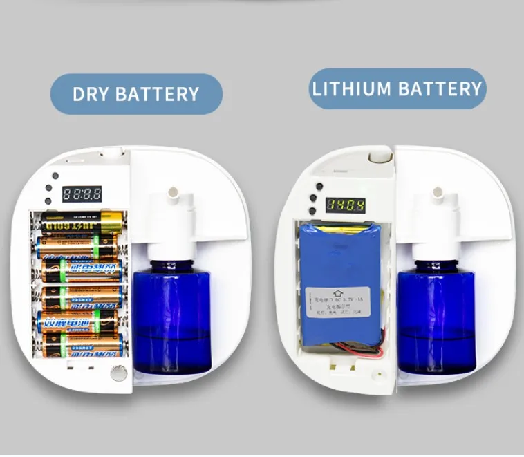 New Concept Portable Wall Mount Battery Difuser Essential Oils Aroma Diffuser Wireless Air Diffuser for Homes, Offices & Hotels