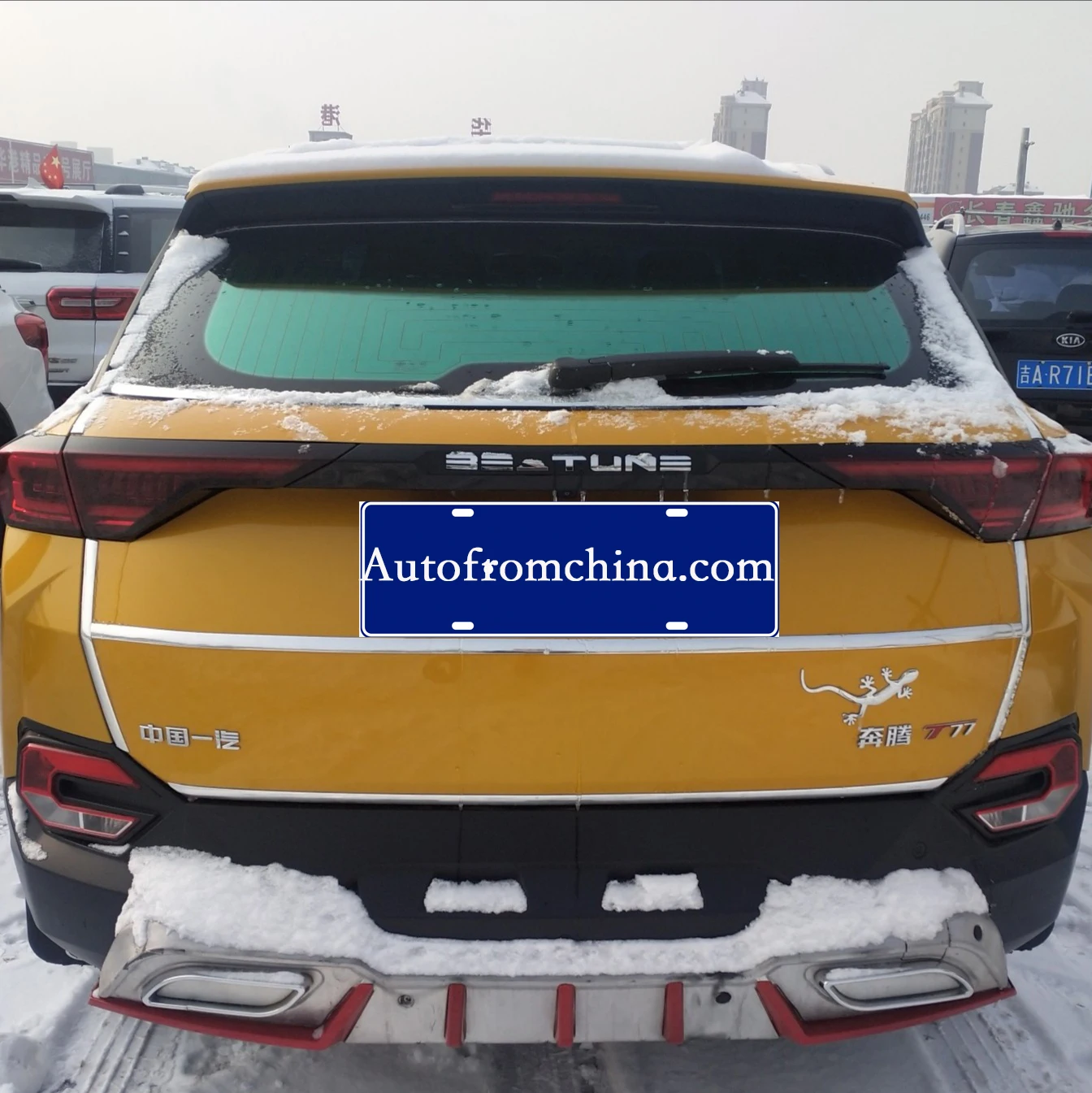  Б/у внедорожник FAW Besturn T77 1 2 T 7DCT 2WD полный