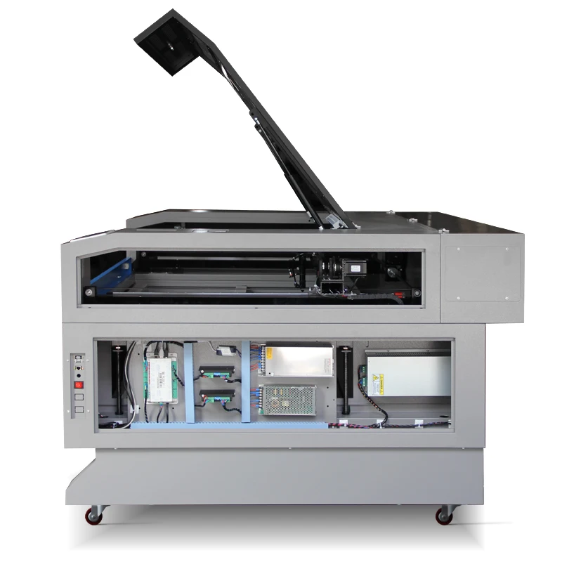 Industrial Laser Cutting Machine 1390 with Ruida CW5200 Chiller 550W Fan Leadshine Honeycomb Bed