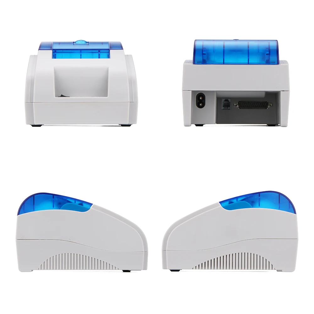 Параллельный порт 12 В + Wi-Fi термальная печать чеков стол для чеков 58 мм ширина бумаги термопринтер для кухни чековый принтер