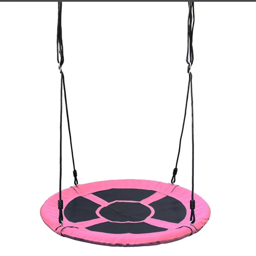 Wholesale Indoor Outdoor Hanging Platform Tree Swing for Kids and Adults Saucer baby swing B-DQQ004