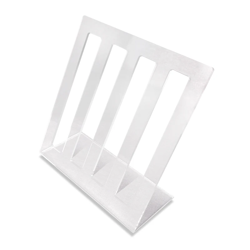 L Shape Acrylic Hair Clip display stand rack Hairpin Organizer holder desktop jewelry holder