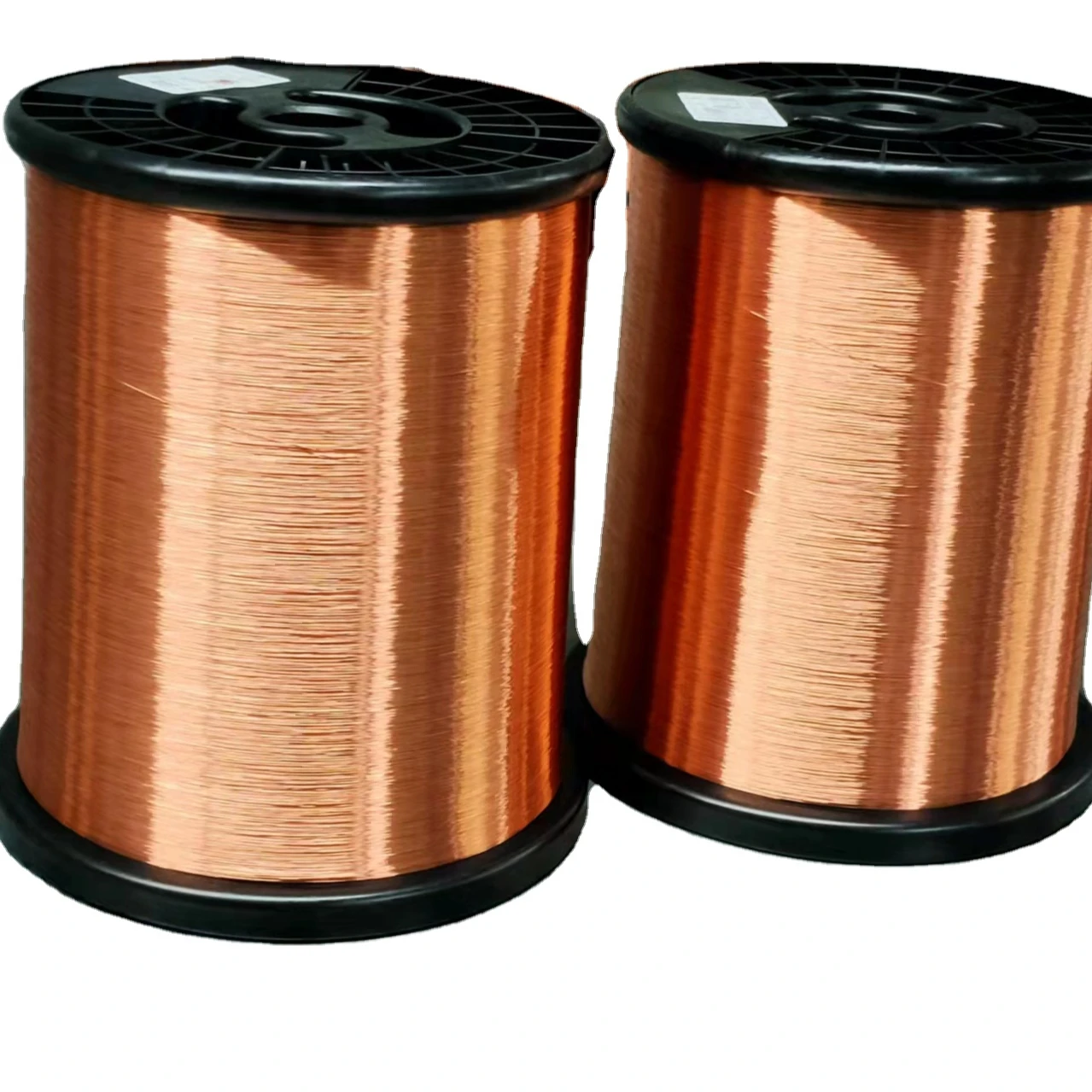 China manufacture 35 AWG 0.14mm Grade 180 solderable polyurethane enameled CCA copper clad aluminum wire/single