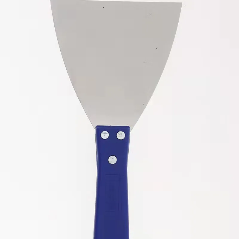 Factory supply Stainless Steel drywall scraper set with blue handle