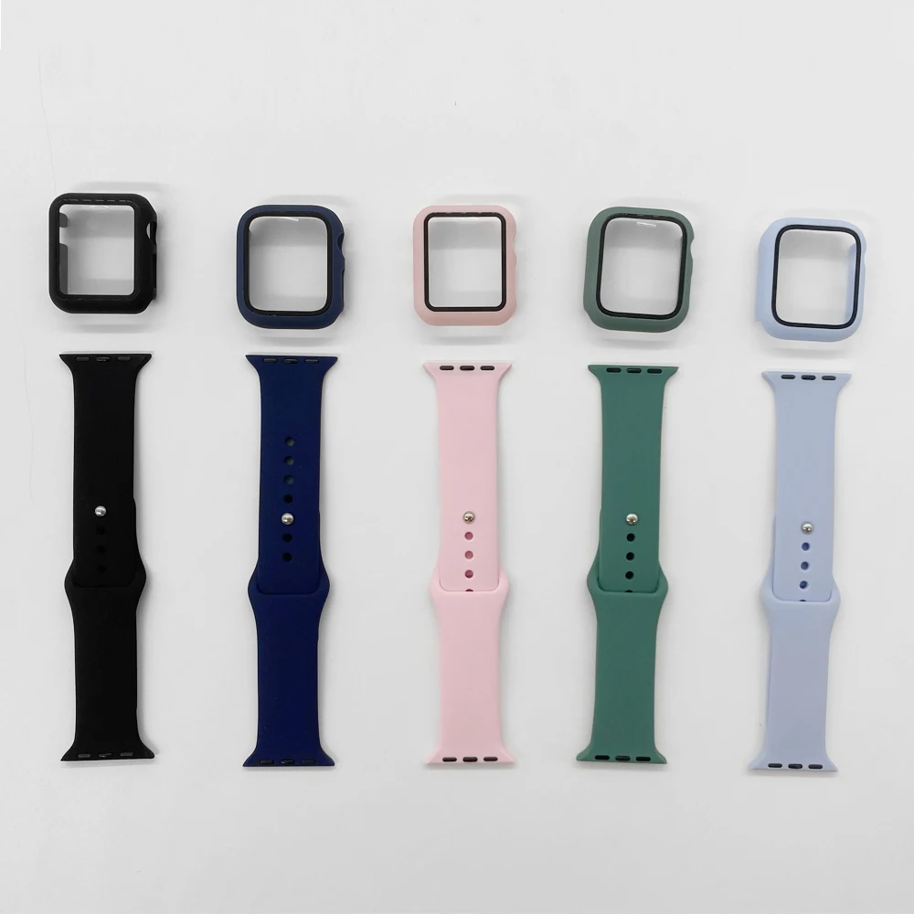 Защитный чехол для Apple Watch 40 мм 44 и цветной