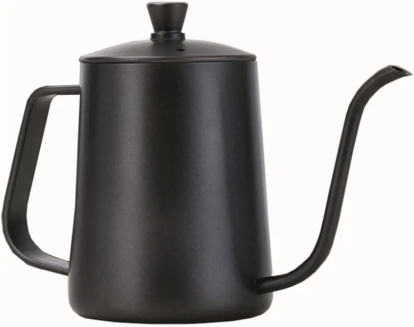600mML steel mounting bracket hand punch pot coffee drip gooseneck spout Long Mouth kettle Teapot