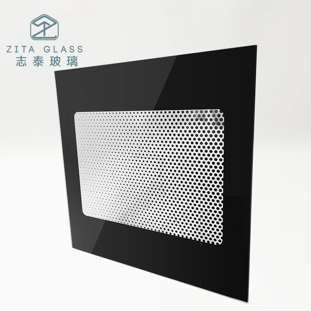 Hot-selling top quality 4mm 5mm low-e tempered glass for gas stove oven glass panel oven door