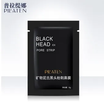 PILATEN tearing style deep cleansing purifying peel off black head,nose mask blackhead mask.